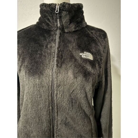 The North Face Black Osito Long sleeve women’s soft fleece jacket L - Picture 10 of 12